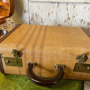 Vintage Small Hard Suitcase